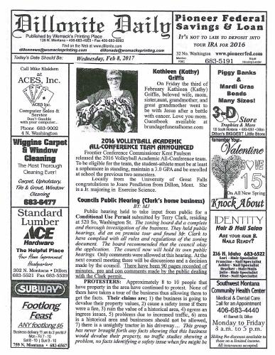 Wednesday, February 8, 2017
