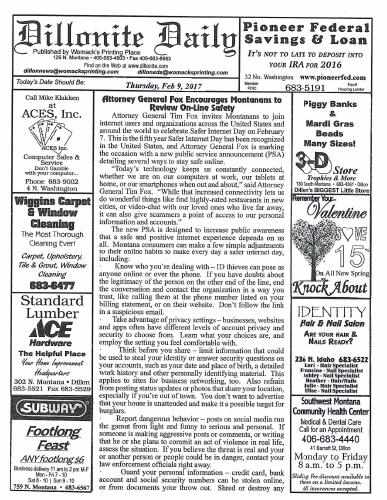 Thursday, February 9, 2017