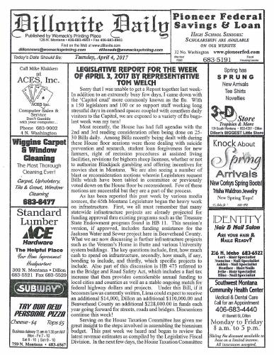 Tuesday, April 4, 2017