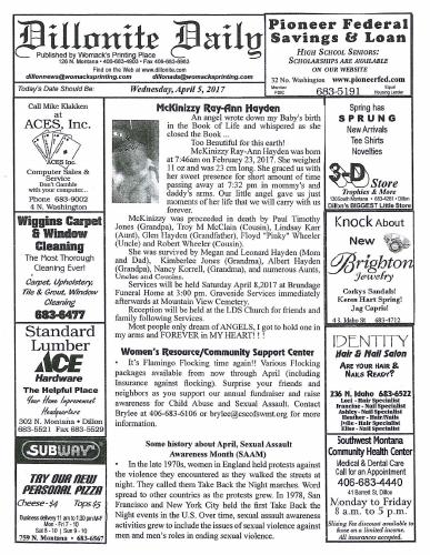 Wednesday, April 5, 2017