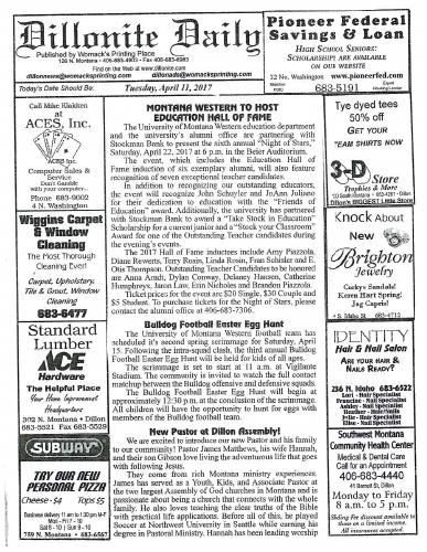 Tuesday, April 11, 2017