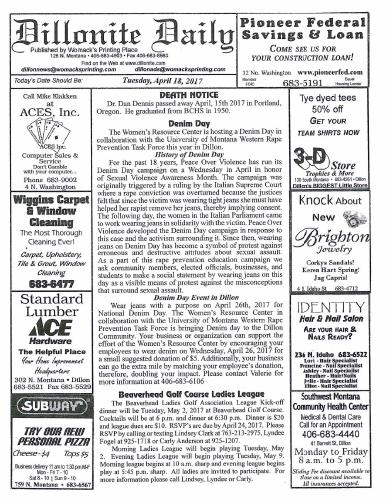 Tuesday, April 18, 2017