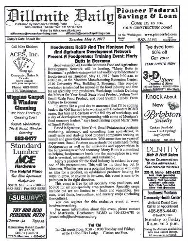 Tuesday, May 2, 2017