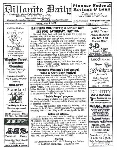 Friday, May 5, 2017