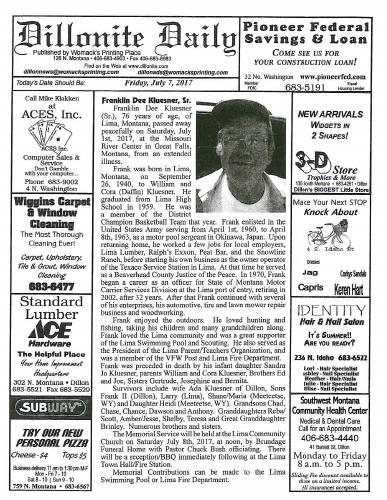 Friday, July 7, 2017