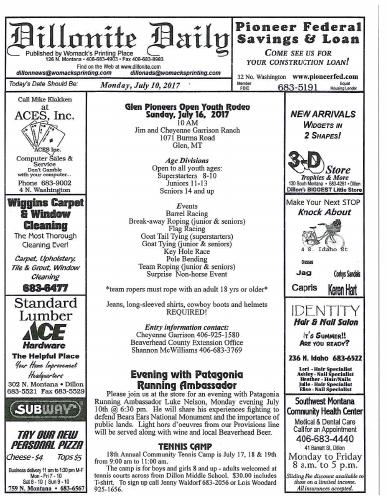 Monday, July 10, 2017