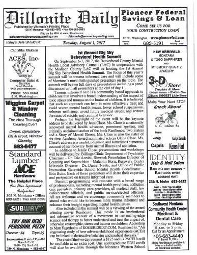 Tuesday, August 1, 2017