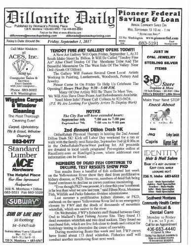 Friday, September 1, 2017
