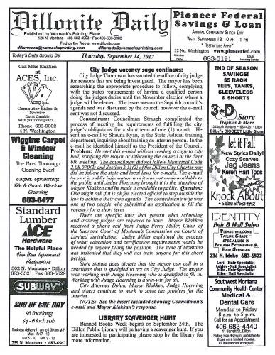 Thursday, September 14, 2017