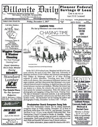 Friday, December 1, 2017