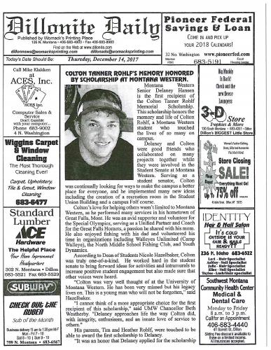 Thursday, December 14, 2017