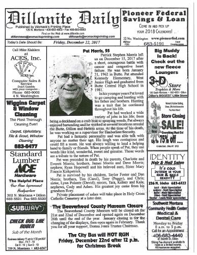 Friday, December 22, 2017