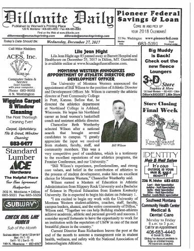Wednesday, December 27, 2017