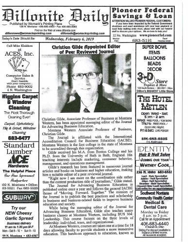 Wednesday, February 6, 2019