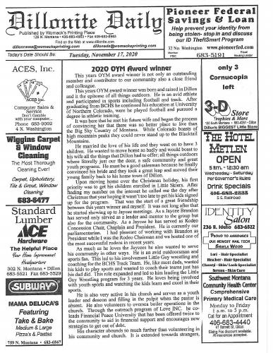 Tuesday, November 17, 2020