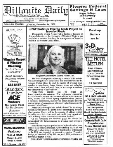 Monday, December 14, 2020