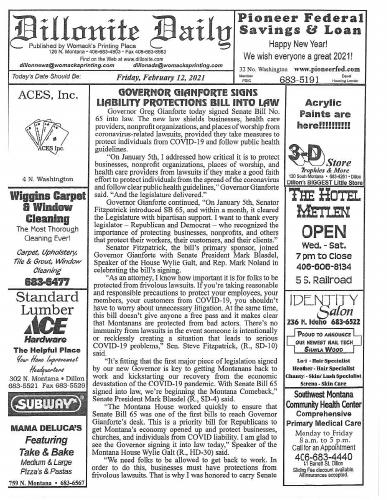 Friday, February 12, 2021