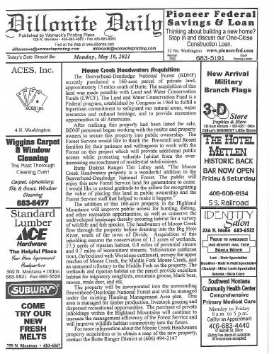 Monday, May 10, 2021