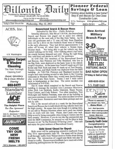 Wednesday, May 12, 2021