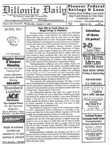 Wednesday, August 11, 2021