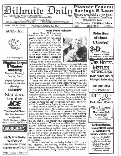 Thursday, August 12, 2021