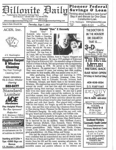 Tuesday, September 7, 2021