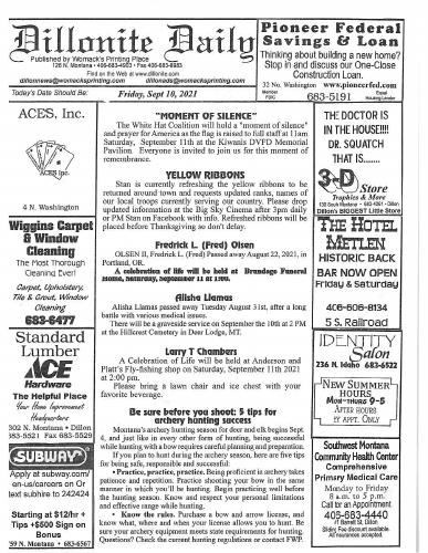 Friday, September 10, 2021