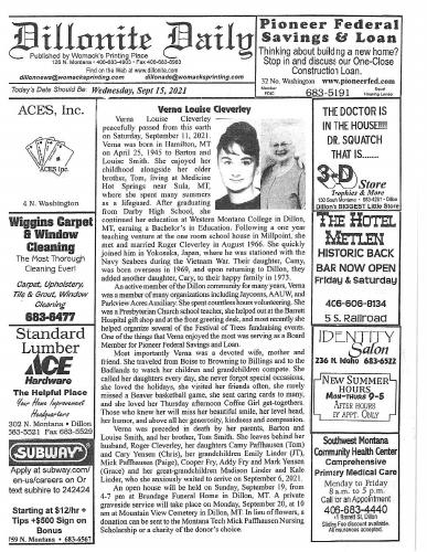 Wednesday, September 15, 2021
