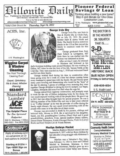 Thursday, September 16, 2021