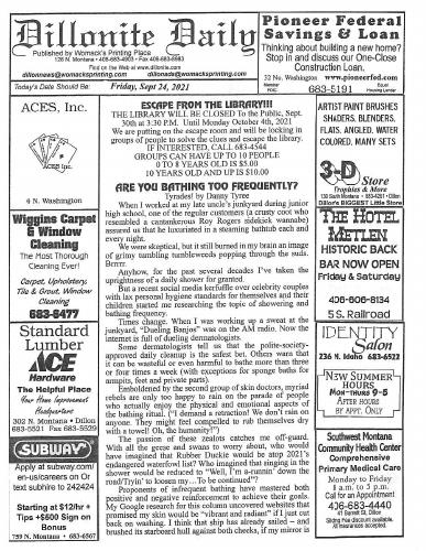 Friday, September 24, 2021