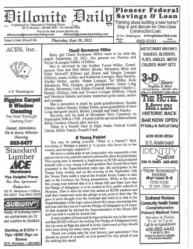Thursday, September 30, 2021