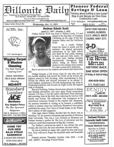 Wednesday, October 13, 2021