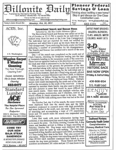 Monday, October 18, 2021