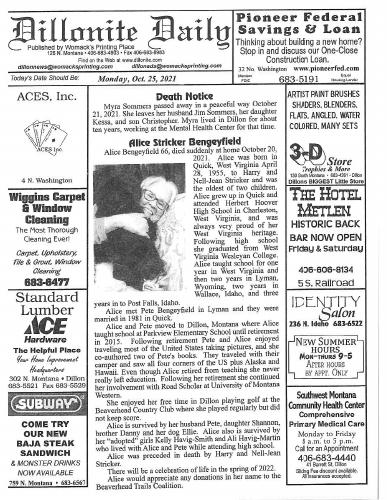 Monday, October 25, 2021