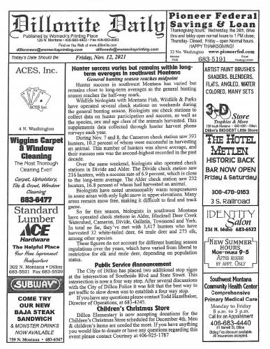 Friday, November 12, 2021