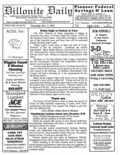 Thursday, December 2, 2021