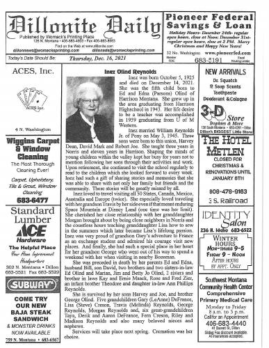 Thursday, December 16, 2021