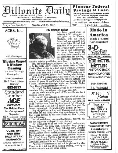 Tuesday, February 15, 2022