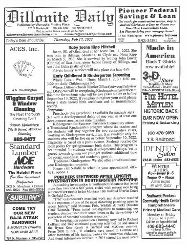 Thursday, February 17, 2022