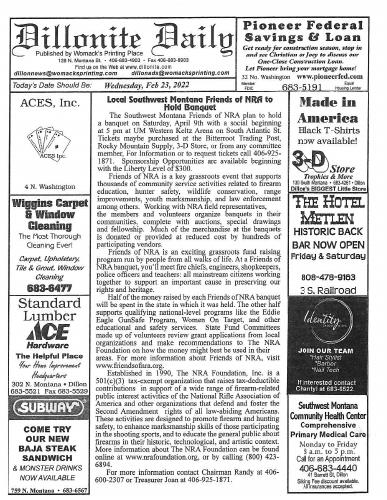 Wednesday, February 23, 2022