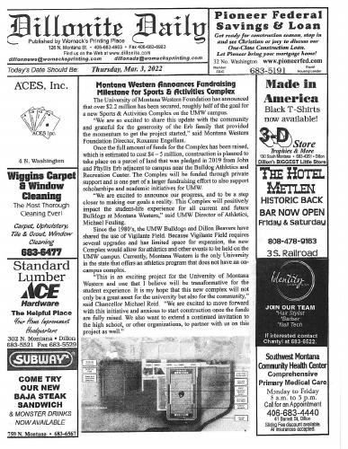 Thursday, March 3, 2022