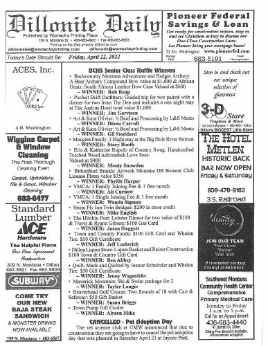 Friday, April 22, 2022