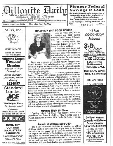 Thursday, May 5, 2022