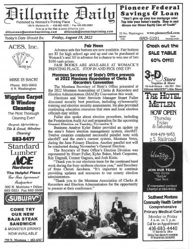 Friday, August 19, 2022