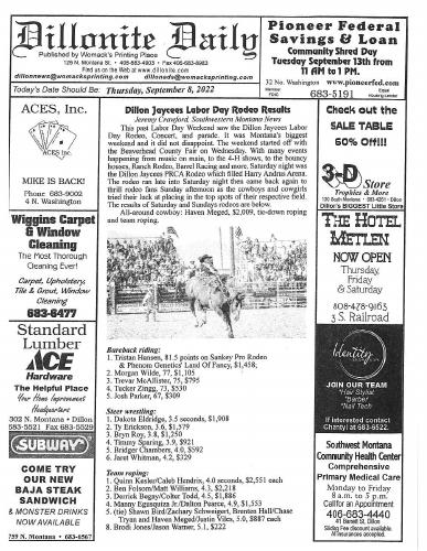 Thursday, September 8, 2022