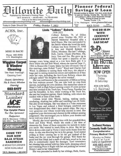Friday, October 7, 2022