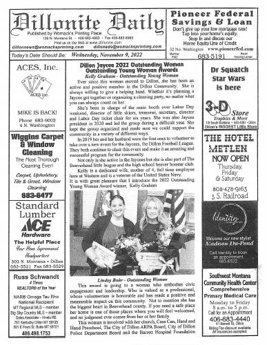 Wednesday, November 9, 2022
