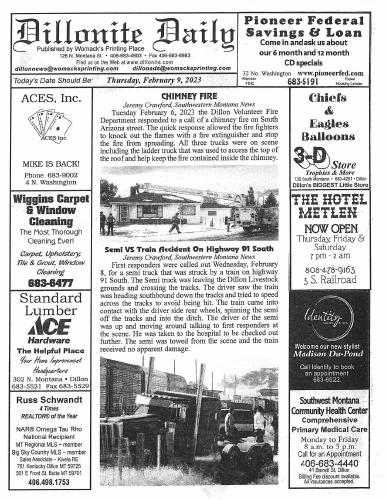 Thursday, February 9, 2023