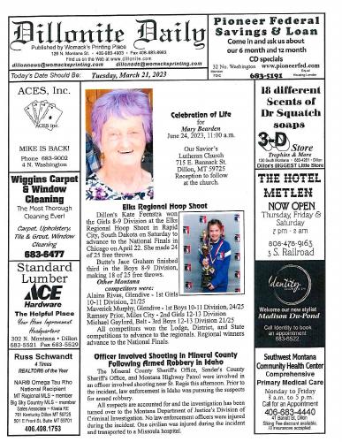 Tuesday, March 21, 2023
