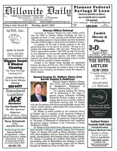 Tuesday, April 4, 2023